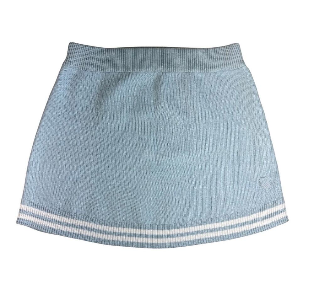 K-SWISS Women’s Preppy Retro Knit Skirt Tennis Style & Athleisure S/P